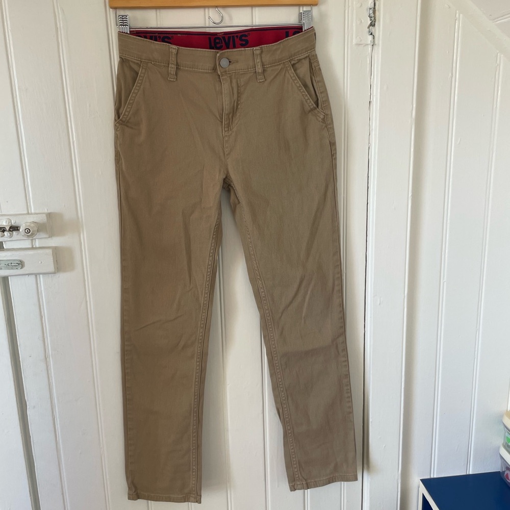 Levi’s khakis adjustable waist boys size 14
